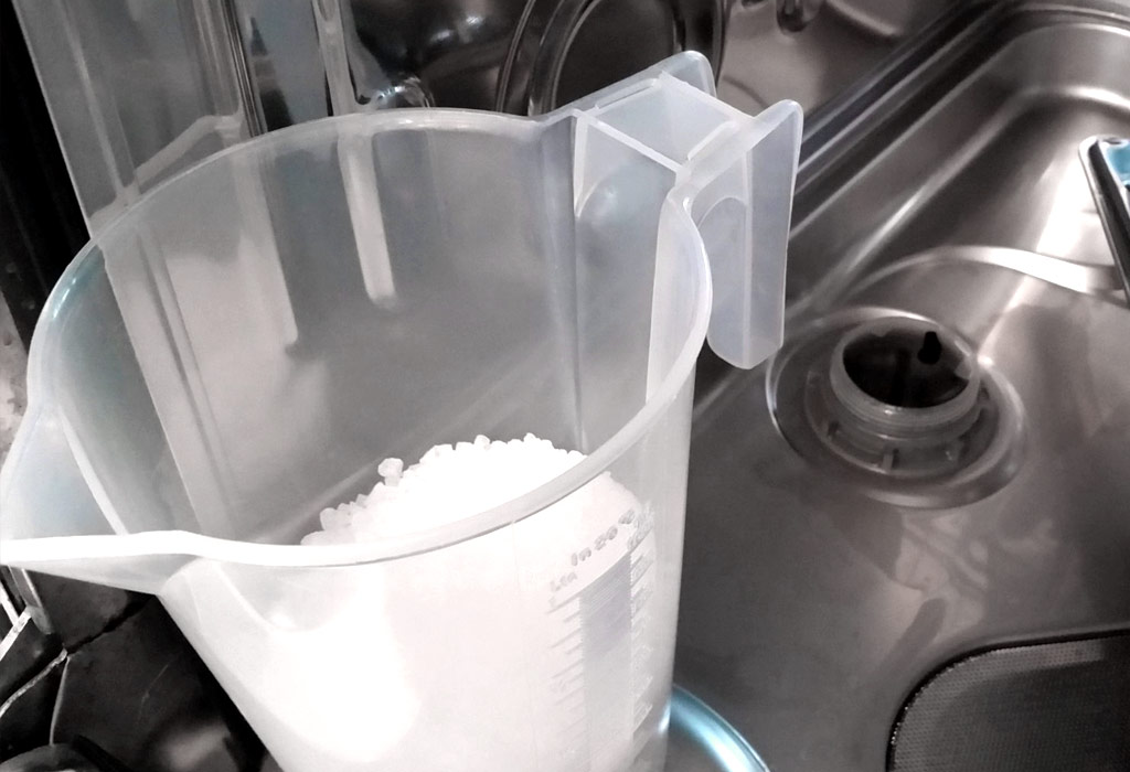 соль в посудомоечной машине